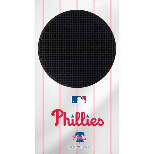 MLB Philadelphia Phillies Home Jersey Xbox Series S Console Skin